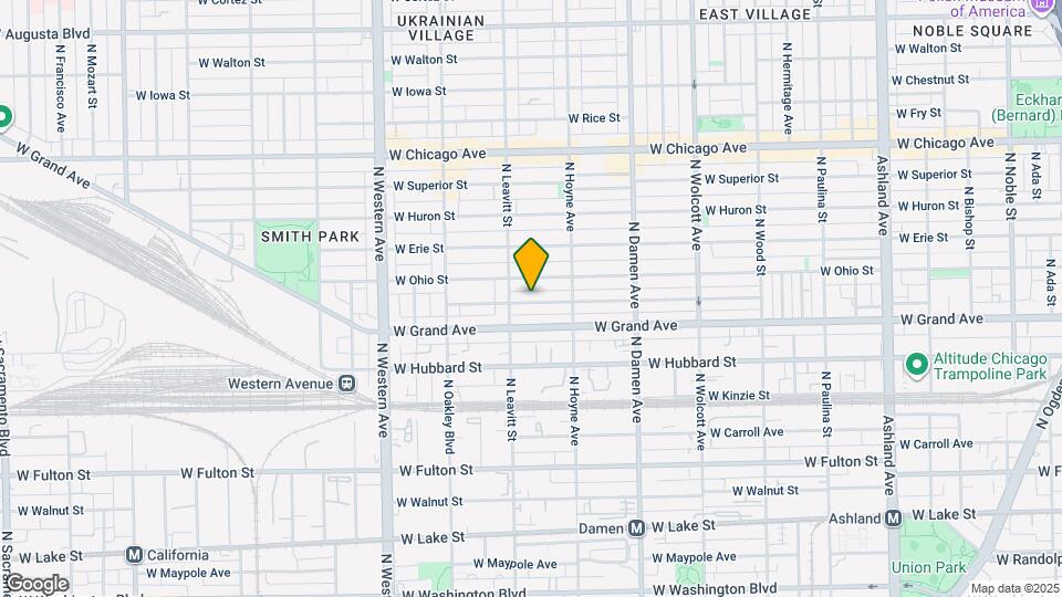 2140 W Race Ave Map and Location Details