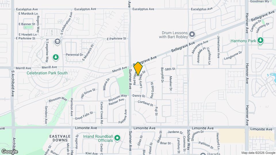 5875 Larry Dean St Map and Location Details