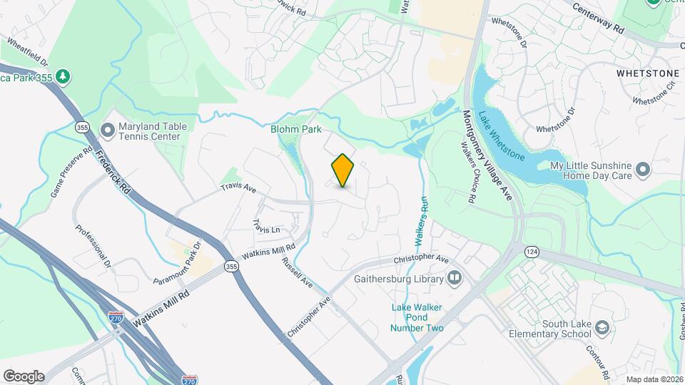 1430 Wake Forest Dr Map and Location Details