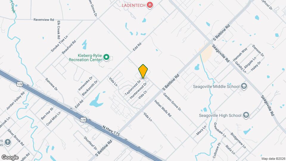 1504 Taylorcrest Dr Map and Location Details