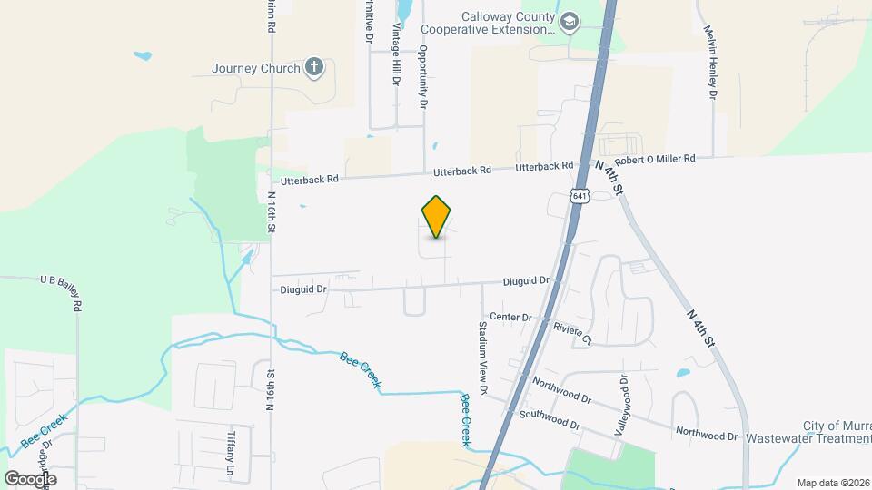 1607 Bourland Ln Map and Location Details