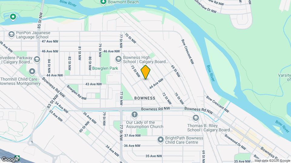 4518 73 St NW Map and Location Details