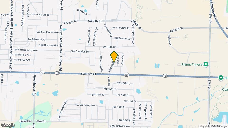 1207 Tunbridge Dr Map and Location Details