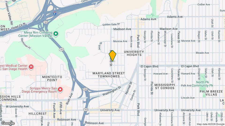 4315-4315 Maryland St Map and Location Details