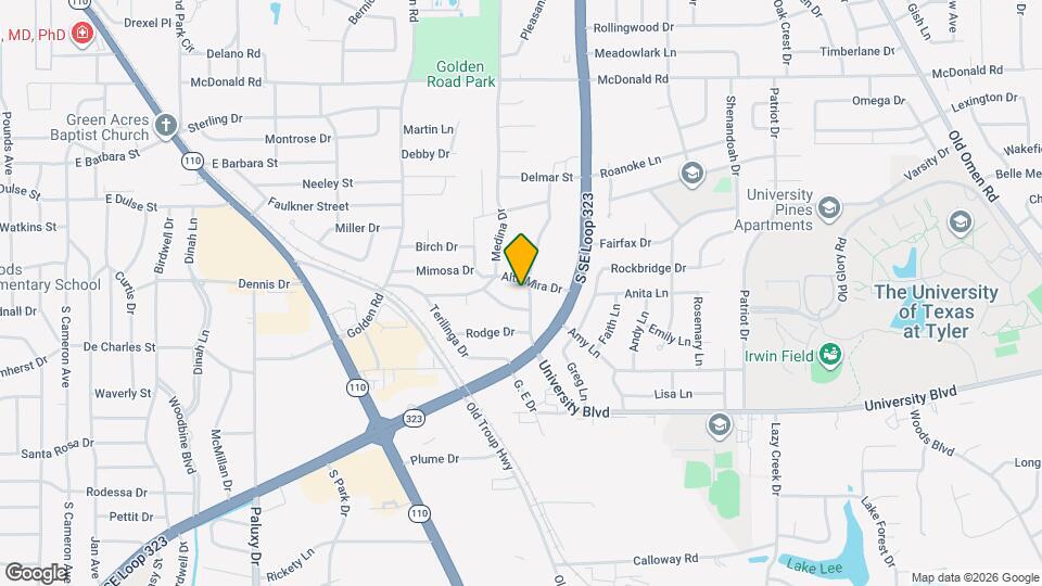 3009 Santa Elena Dr Map and Location Details