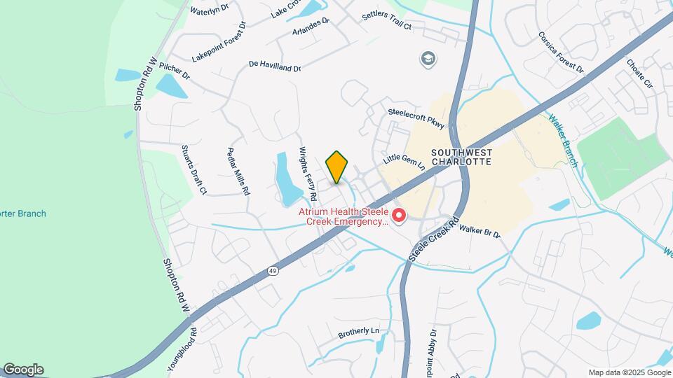 15213 Wrights Crossing Dr Map and Location Details