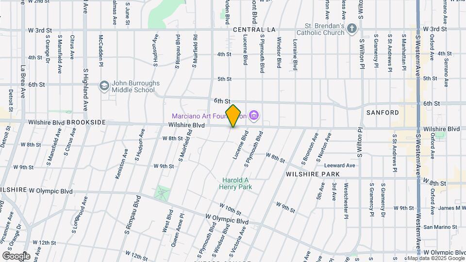 4444 Wilshire Blvd Map and Location Details