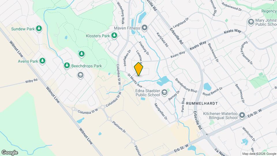 414 Bamberg Crescent Map and Location Details