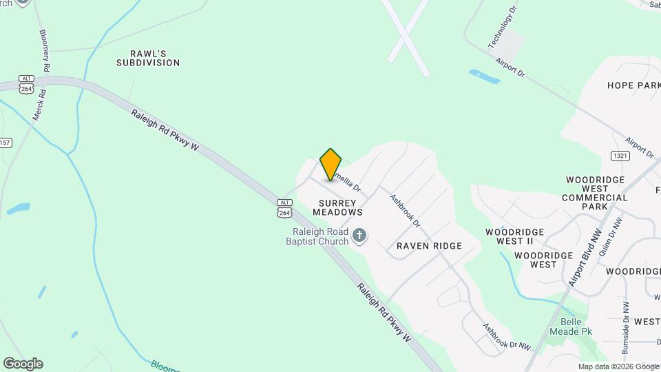 4320 Blazing Star Ln NW Map and Location Details