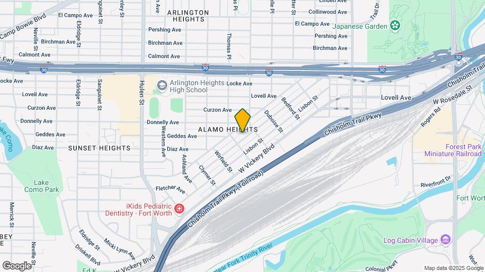 4120 Valentine St Map and Location Details