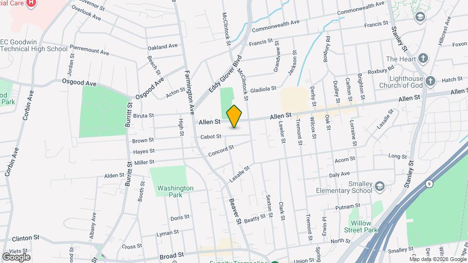 90 Cabot St, Unit Apt #1 Mapa y Detalles de la Ubicación