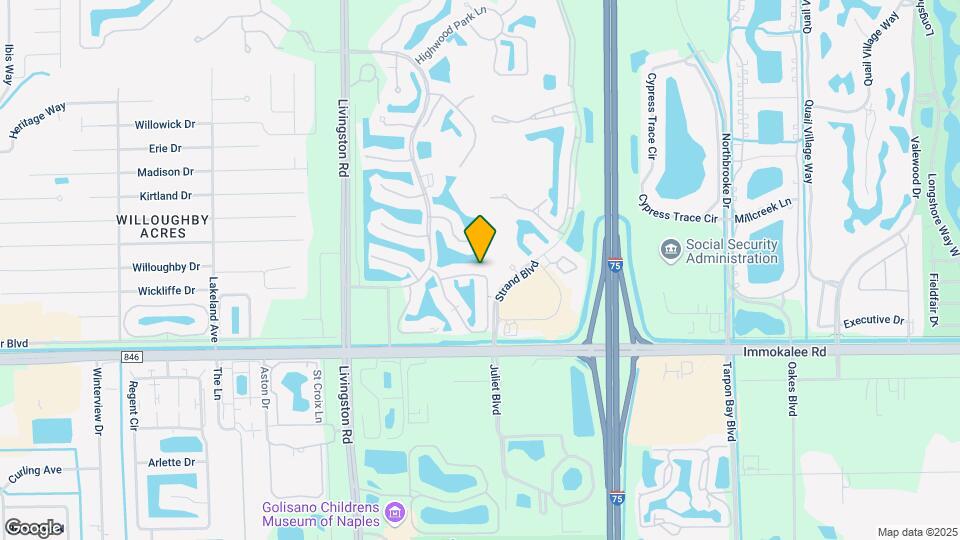 5105 Cedar Springs Dr Map and Location Details