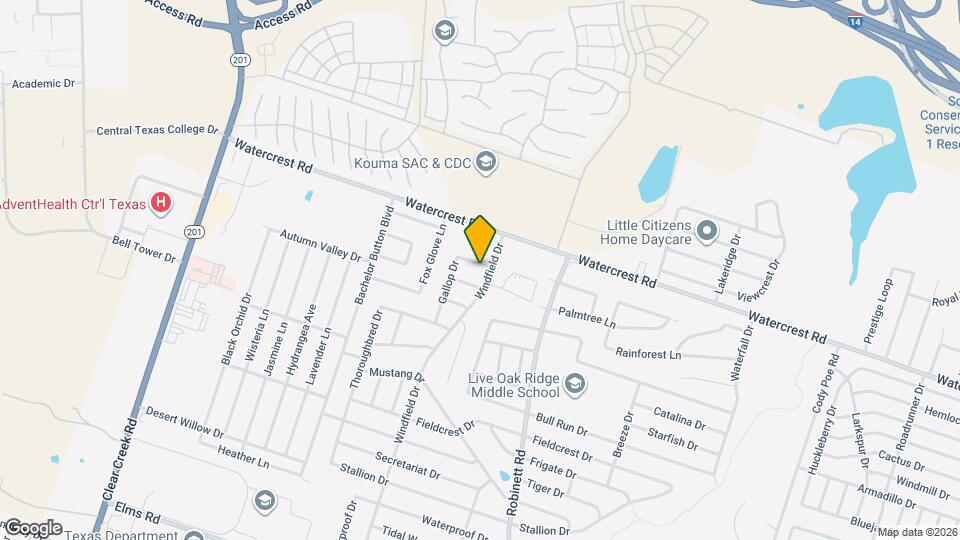 2302 Gallop Dr Map and Location Details