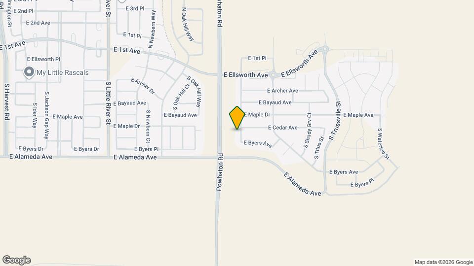 221 S Quantock St Map and Location Details