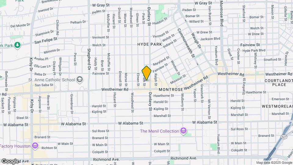 1919 Missouri St Map and Location Details