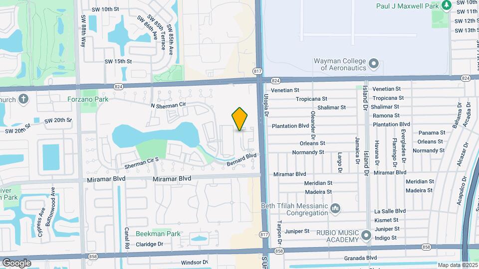 2204 SW 81st Ave Mapa y Detalles de la Ubicación
