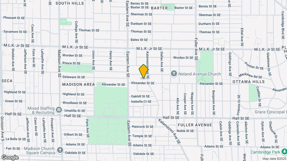 855 Alexander St SE Map and Location Details