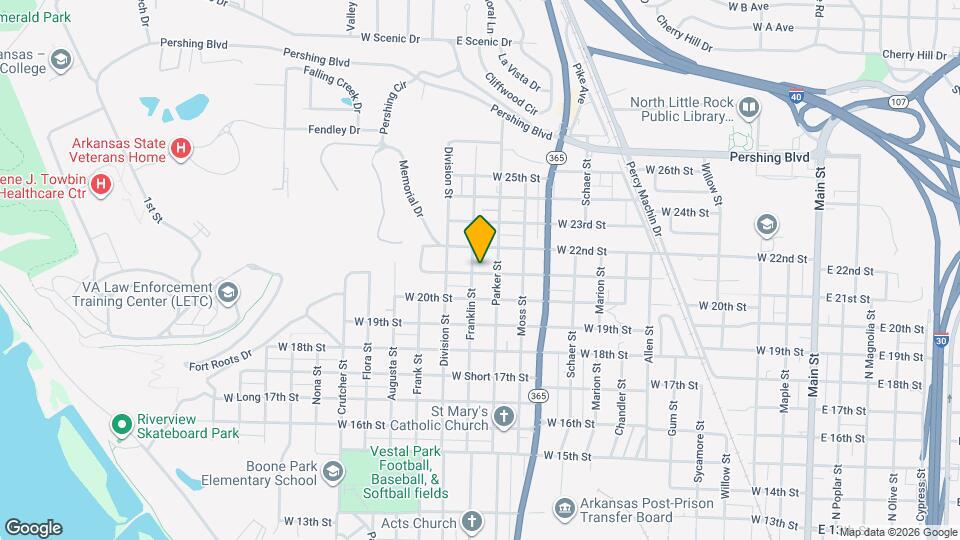 2100 Franklin St Map and Location Details