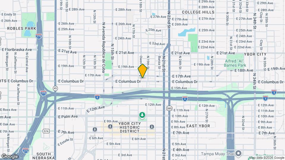 1808 E. Columbus Drive Map and Location Details