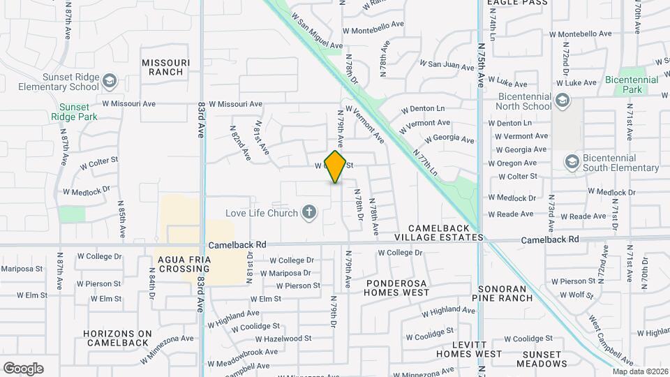 5217 N 79th Dr Map and Location Details