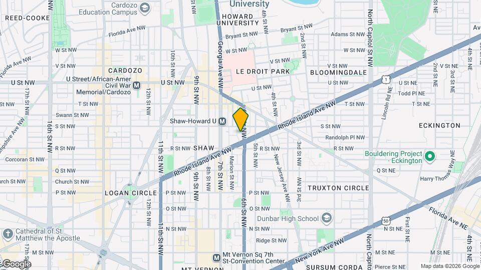 1722 6th St NW Map and Location Details