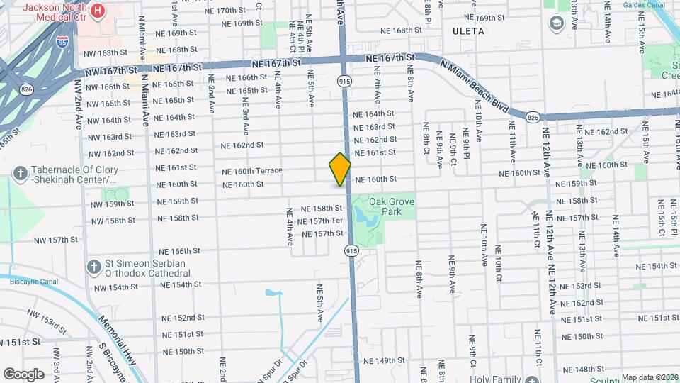 561 NE 159th St Map and Location Details