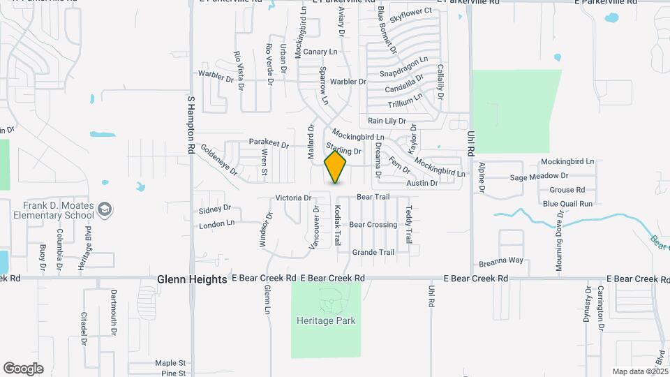 1515 Killdee Ct Map and Location Details