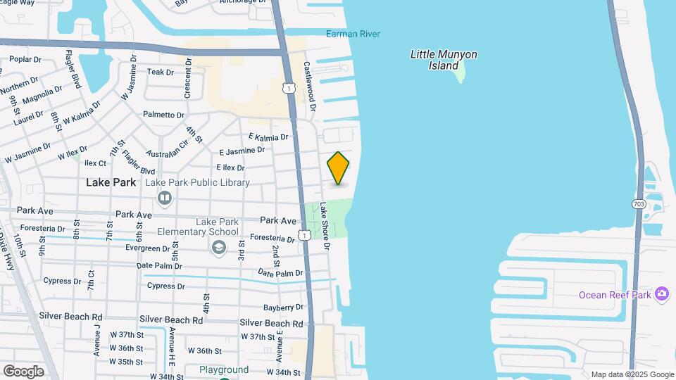801 Lake Shore Dr-Unit -317 Map and Location Details