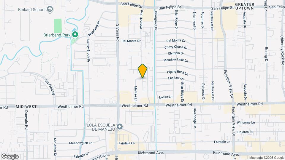 6401 Ella Lee Ln Map and Location Details