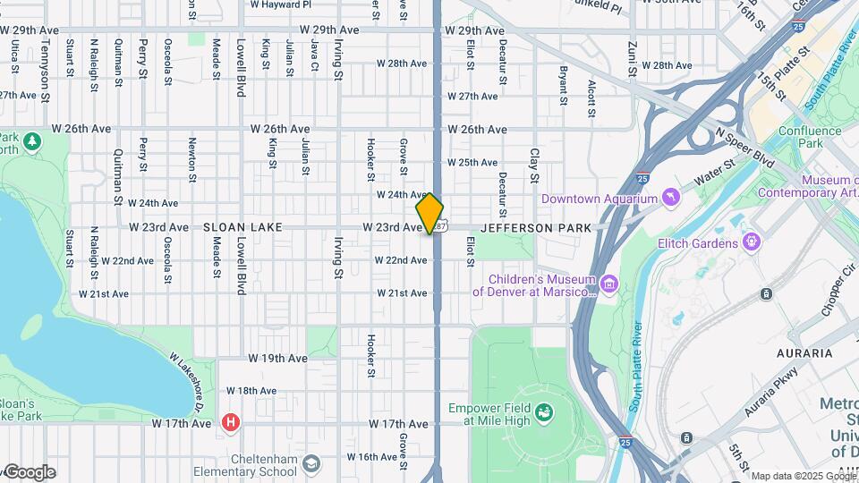 2235-2241 Federal Blvd Map and Location Details