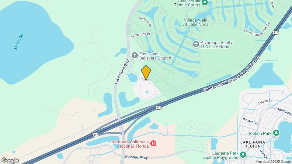 Lake Nona Water Mark Map and Location Details