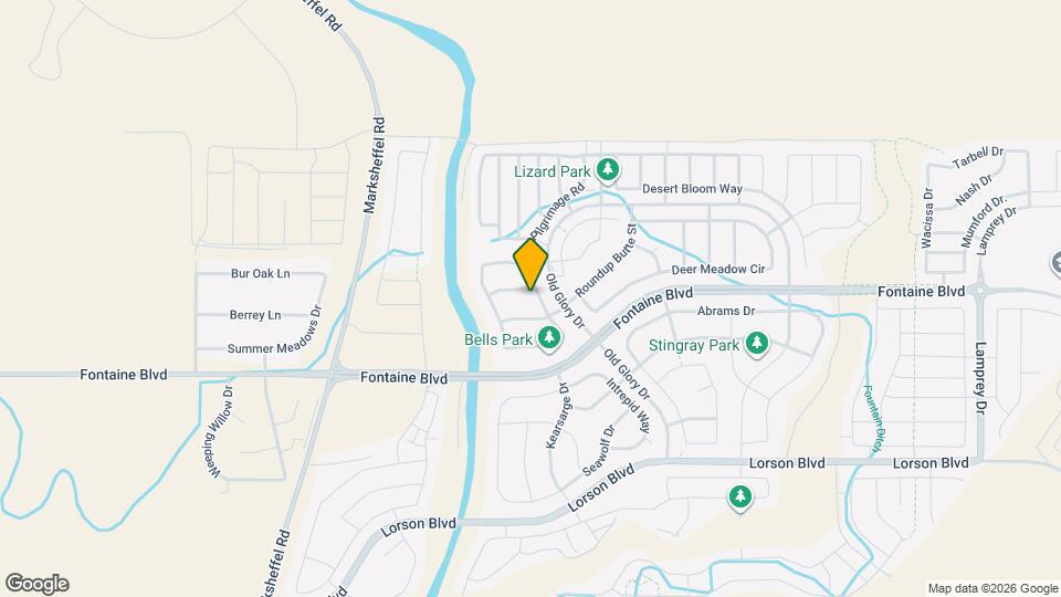 6360 Tranters Creek Way Map and Location Details