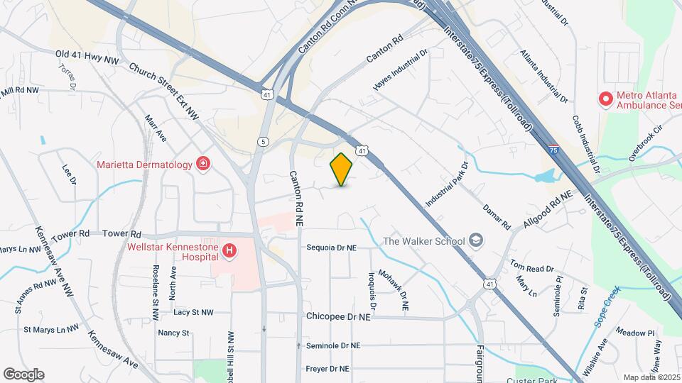 820 Canton Rd NE Mapa y Detalles de la Ubicación