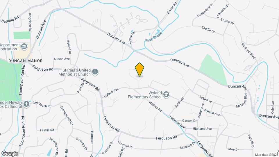 4030 Circle Dr Map and Location Details