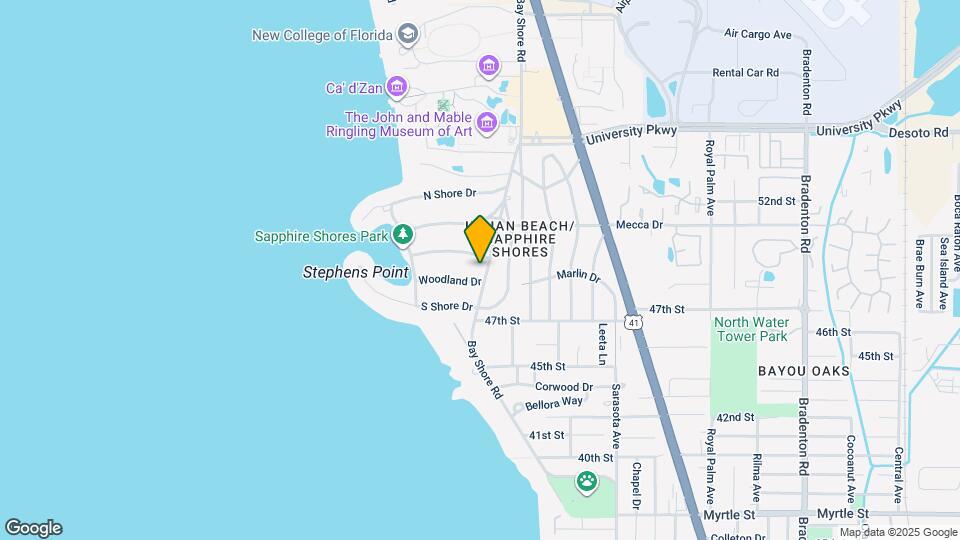 4925 Bay Shore Rd Map and Location Details