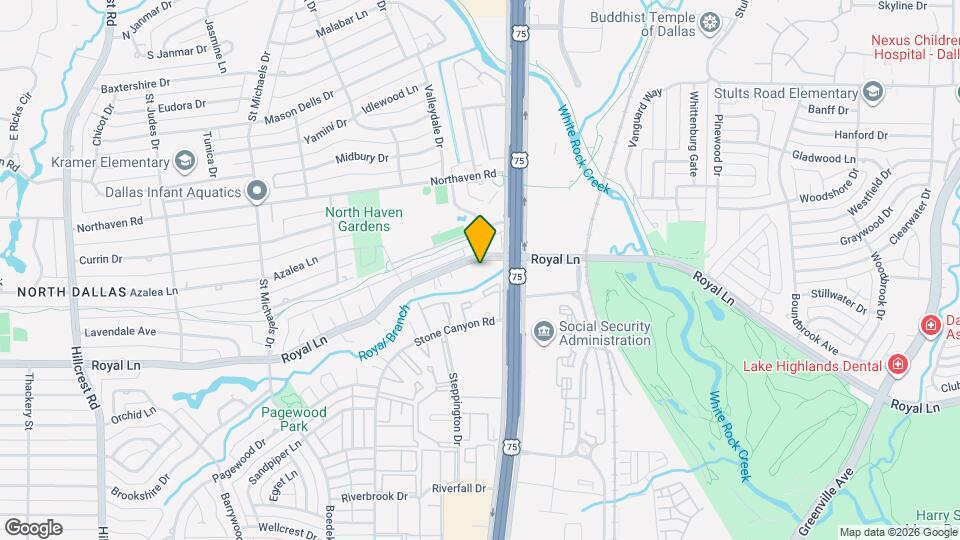 7906 Royal Ln Map and Location Details