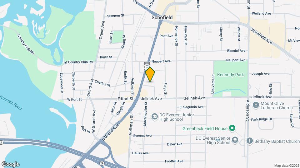 1412 Keck Ave Mapa y Detalles de la Ubicación