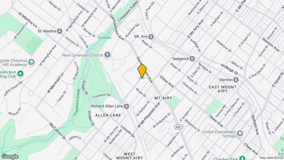 20-30 W Allens Ln Map and Location Details