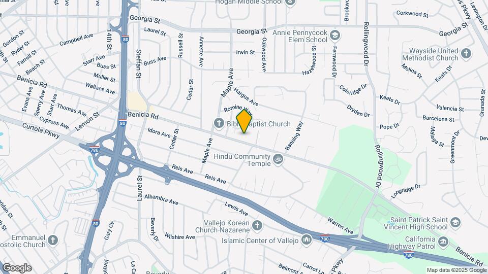 956-960 Benicia Rd Map and Location Details