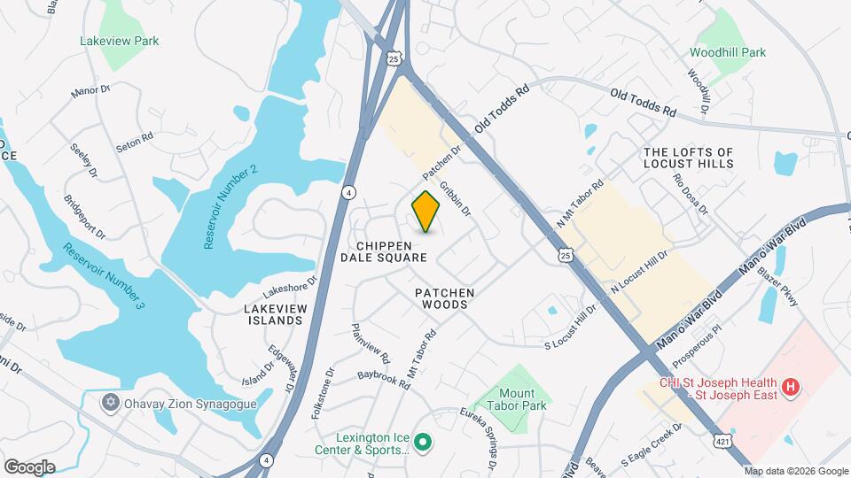 103 Chippendale Ct, Unit 101 Chippendale Court Map and Location Details