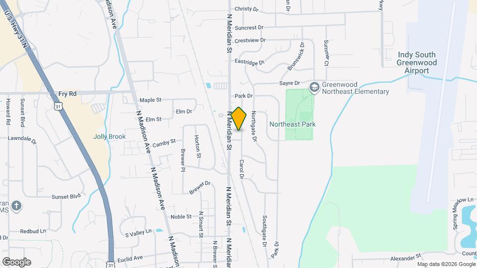 604 Carol Dr Map and Location Details