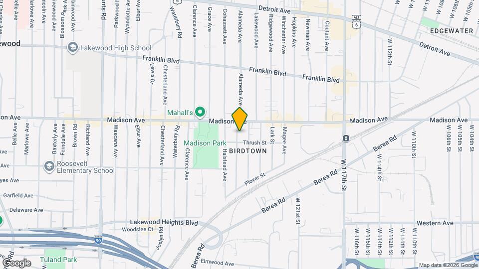 2029 Dowd Ave Map and Location Details
