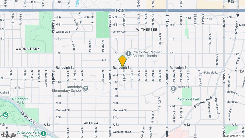 4145 Randolph St Mapa y Detalles de la Ubicación
