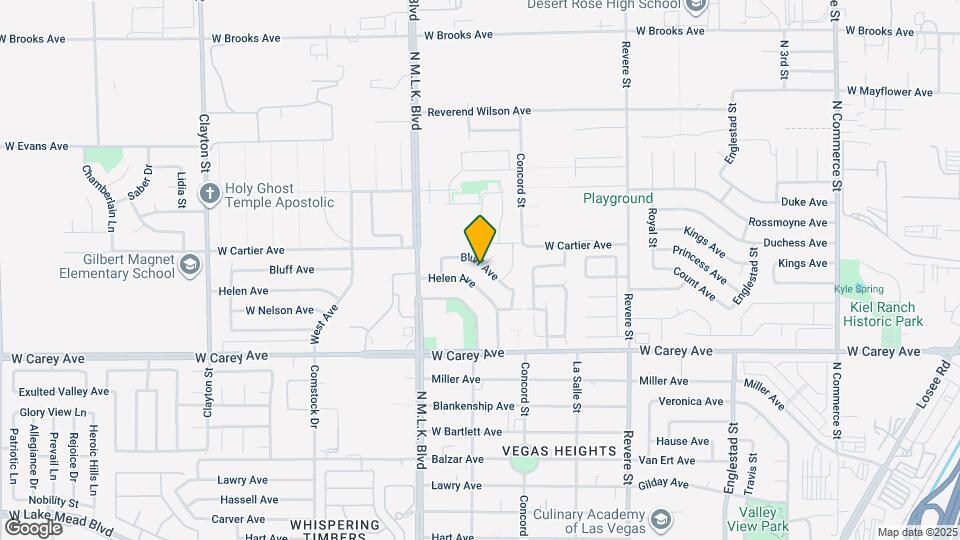 1217 Bluff Ave Map and Location Details