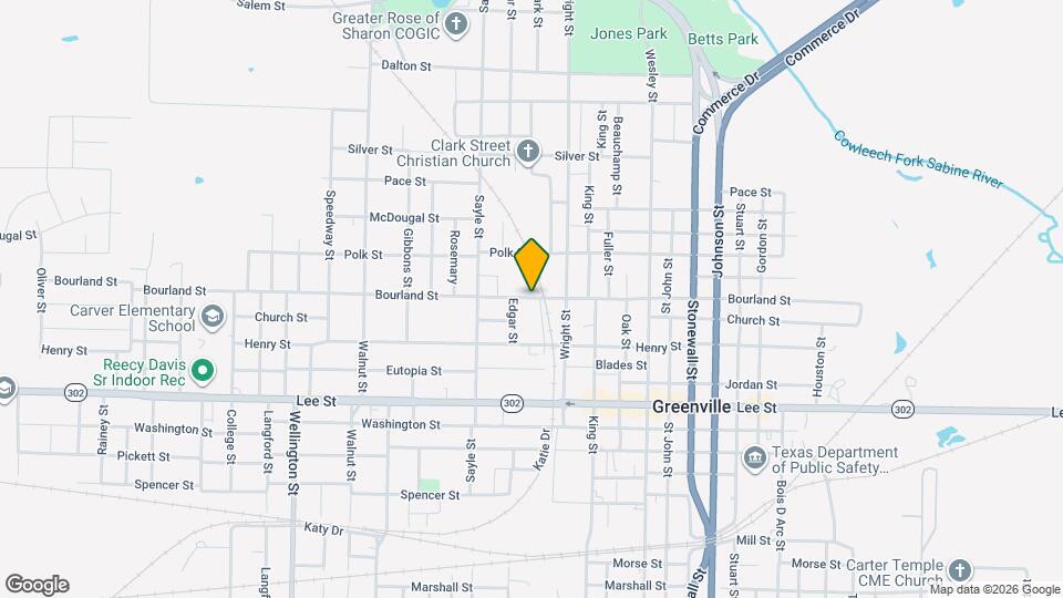 3201 Bourland St Map and Location Details