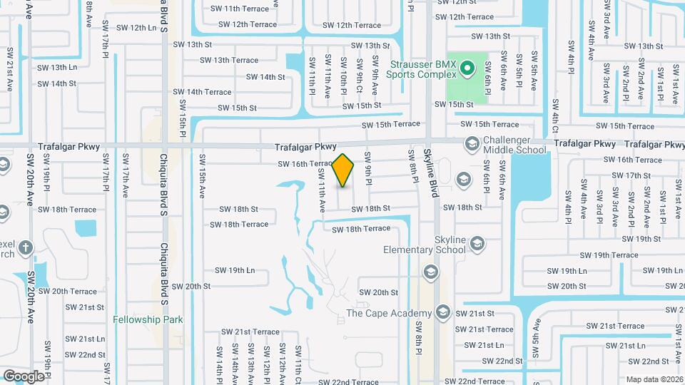 1713 SW 10th Pl Map and Location Details