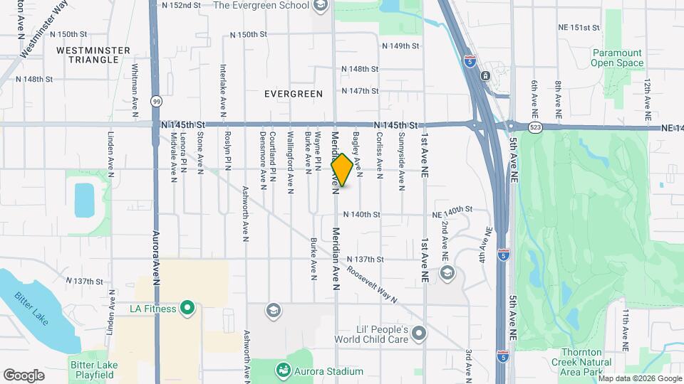 14026 Meridian Ave N Map and Location Details