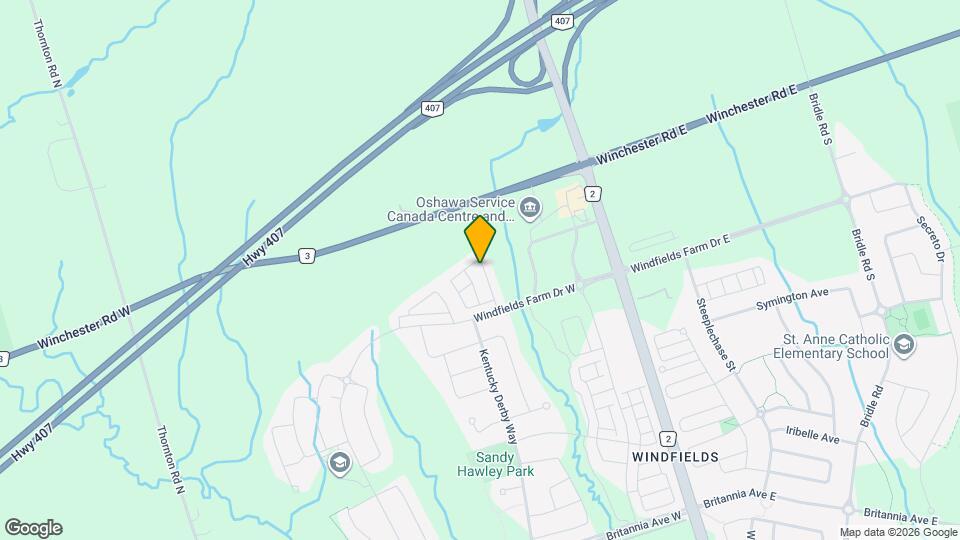 2650 Deputy Minister Path Map and Location Details