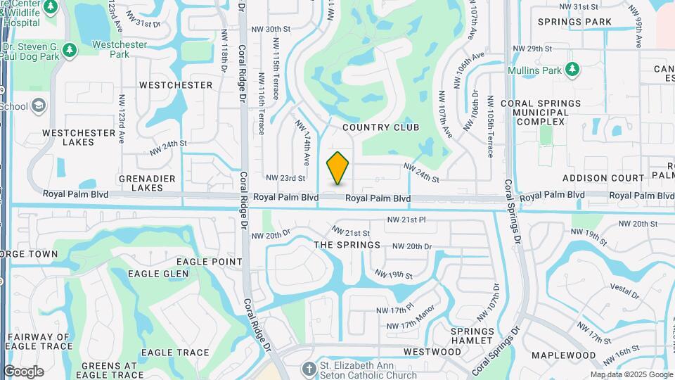 11307 Royal Palm Blvd Map and Location Details