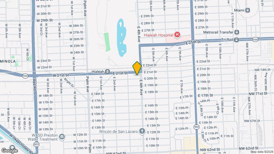 367 E 20th St Map and Location Details